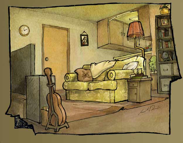 the apartment